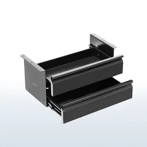 Pull Out 16" Dual Level Under Desk Drawer