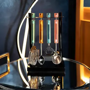 Gezellig Prism Collection Resin Barware Set