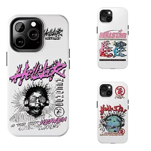 Hell Star Tough Phone Case – Ultimate Rugged Protection for Your Phone |   Suitable for iPhone 17/16/15/14/13/12/11 Pro Max/Plusand Samsung Galaxy S23-25, shock-absorbing, anti-drop protective case, lightweight, new fashion trend design tiktokshopspringg