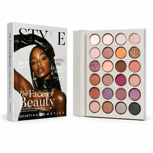 All In One Makeup 4 in 1 Full Face Makeup Book 24 Eyeshadow 6 Blush 6 Highlighter 7 Contour