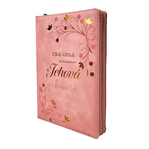 Biblia Letra Super Gigante en Español Reina Valera 1960 color Rosado-Coleccion Celestial