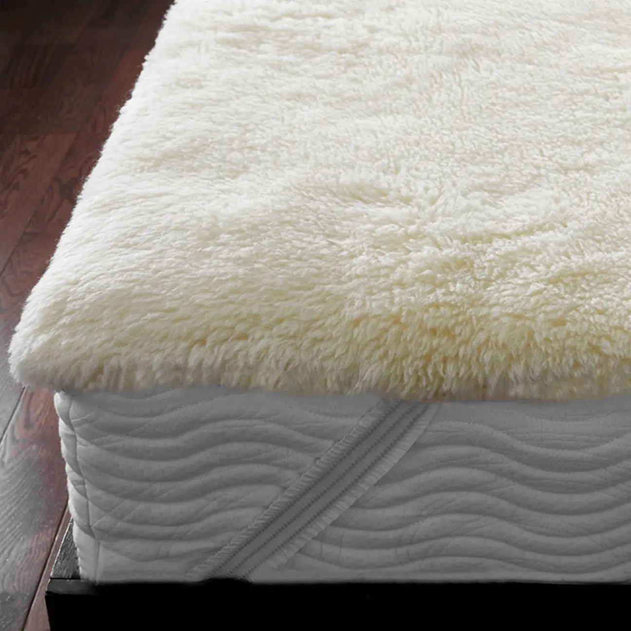 Wool Mattress Pad - Natural