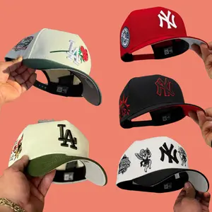 New Era MLB NY Yankees & LA Dodgers 9FORTY Adjustable Baseball Cap for Men & Women – Classic Snapback Hat, Embroidered Team Logo, Curved Brim Cotton Twill Design, Vintage Streetwear Style, Everyday Casual Fashion, USA Trending Baseball Cap