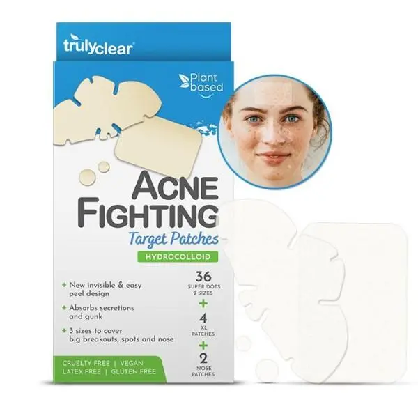 Hydrocolloid Target Patches — Nose, Zones & Spots (42 Count)