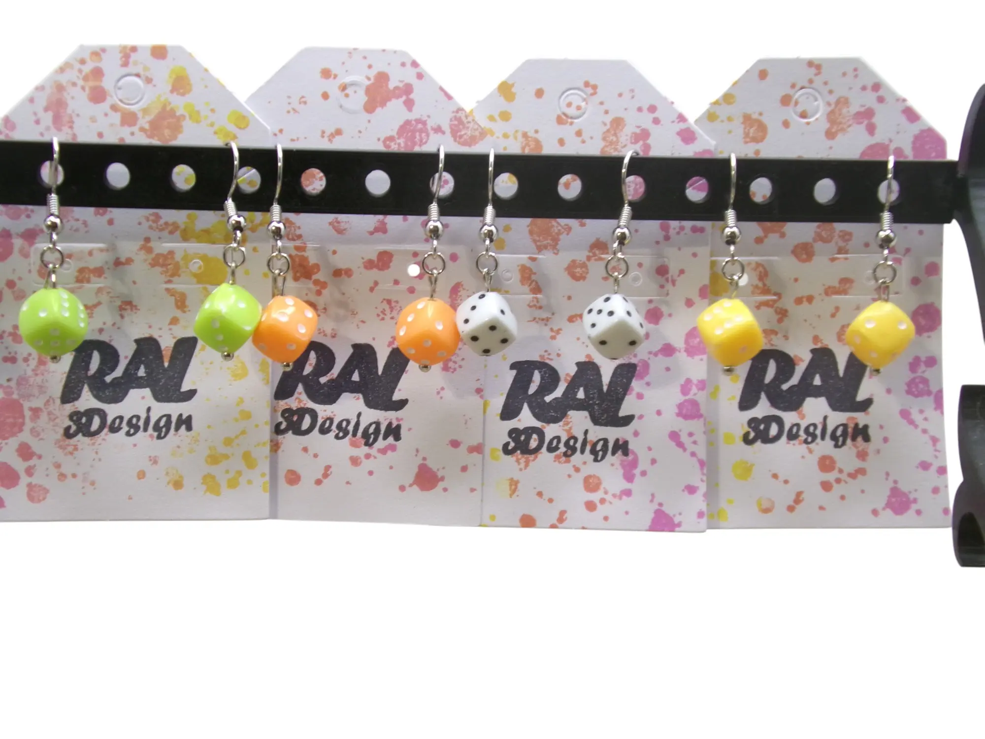 Dice Charm Earrings - Perfect for Fans of Board Games