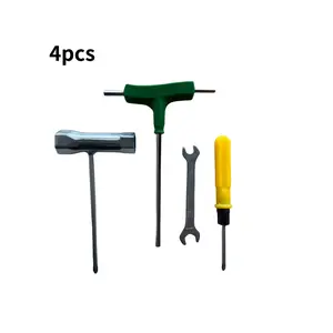 4/5pcs Tool Kit for Machinery Repair and Installation, Includes Cross Socket Set and Hex Wrenches, Garden Equipment Accessories for Lawn Mowers and More