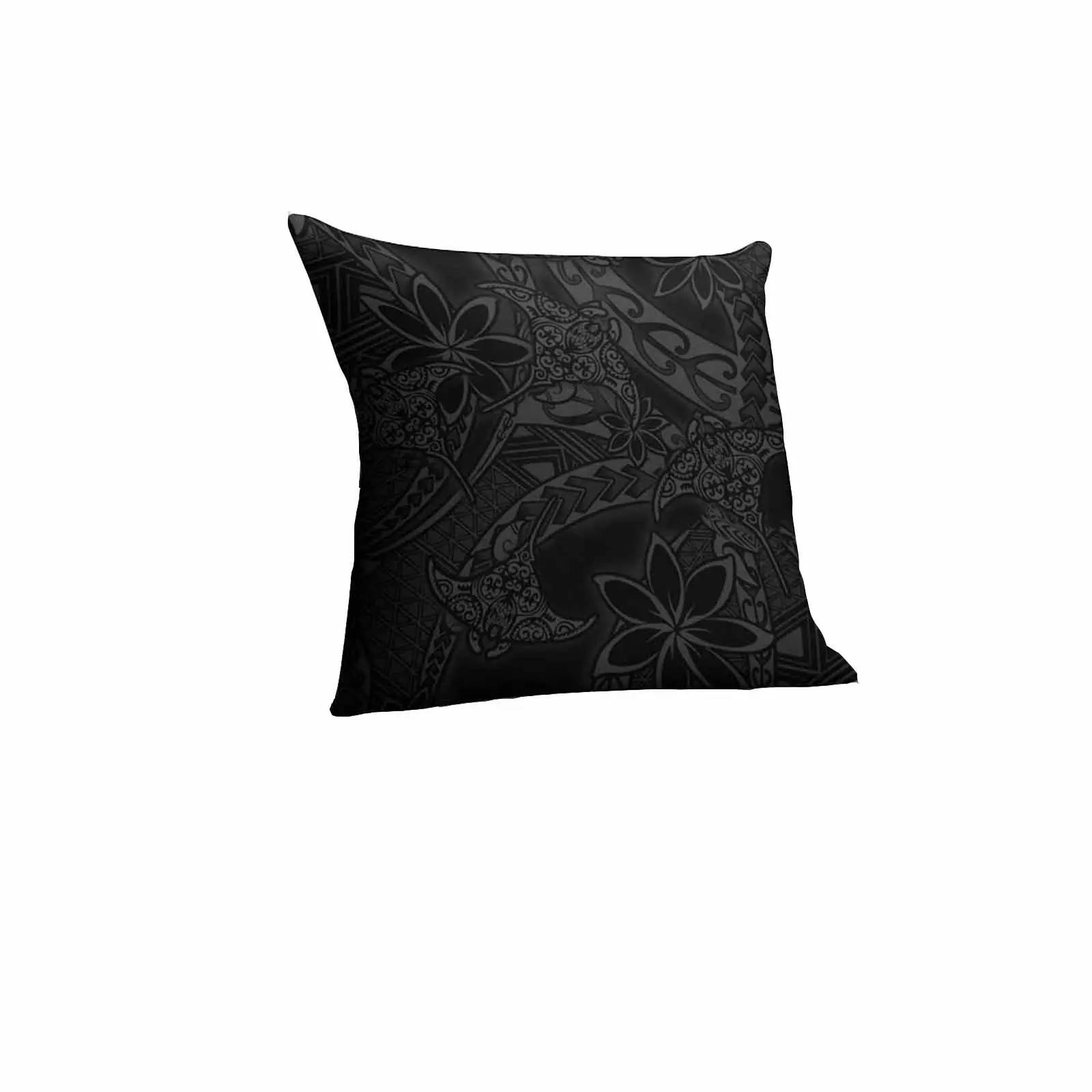 Personalized Pillowcase Square Pillowcase Customization Polynesian Tribal Pattern Printed Sofa Bed Pillow Cover Suitable For All Seasons Samoan Hawaiian floral prints Elegant Retro Art Design Pattern Customized Pillowcase Multiple Size Options