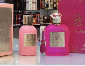 Set of 2 – Rua Radiant Roses & Qissa Pink 100ml 3.38 Fl Oz | Elegant & Floral Perfume Paris Corner Perfumes