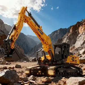 1022 Pieces Building Block Set, Excavator Assembly Toy, Engineering Truck Crane Model, Desktop Decoration, Birthday Gift, Holiday Present