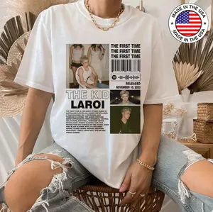 The K LAROI Merch Shirt, The First Time Laroi Album 90s Tee, The K LAROI Rapper Gift Bootleg Inspired Shirt PLO99