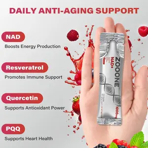 Product Review of ZOOONE 1000mg NAD+ Berry Flavor Drink Mix for Skin Aging Support, Energy, and Focus - 30 Pack - from E**h R**💙