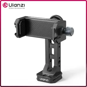 Ulanzi MA53 Uka Arca Swiss Phone Tripod Mount 360 °   Rotation Phone Clamp Multiple Expand Mounts for Smartphone Vlog Livestreaming