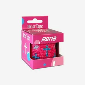 Bubble Gum Cross Stretch Athletic Tape
