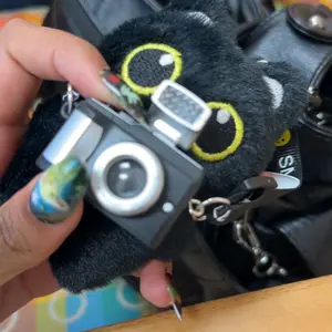 Cat Series Bag Charm Keychain Pendant, Casual Style Accessory, Compatible with Airline Tag Wallet, Perfect Gift for Bags and Backpacks, Charms For Bags