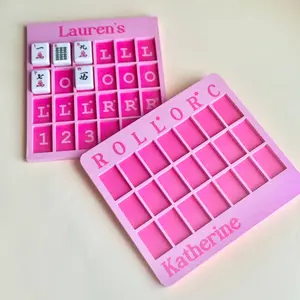 Personalized mahjong solo practice board