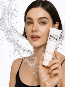 HIGH COSMETIC AGENCY Hydrating Facial Cleanser – Viral Gentle Foaming Face Wash with Glycerin, Chamomile & Green Tea | Deep Clean Without Drying, Removes Makeup & Impurities, Soothing Hydration for Soft, Calm, Radiant Skin | TikTok Favorite Clean Beauty