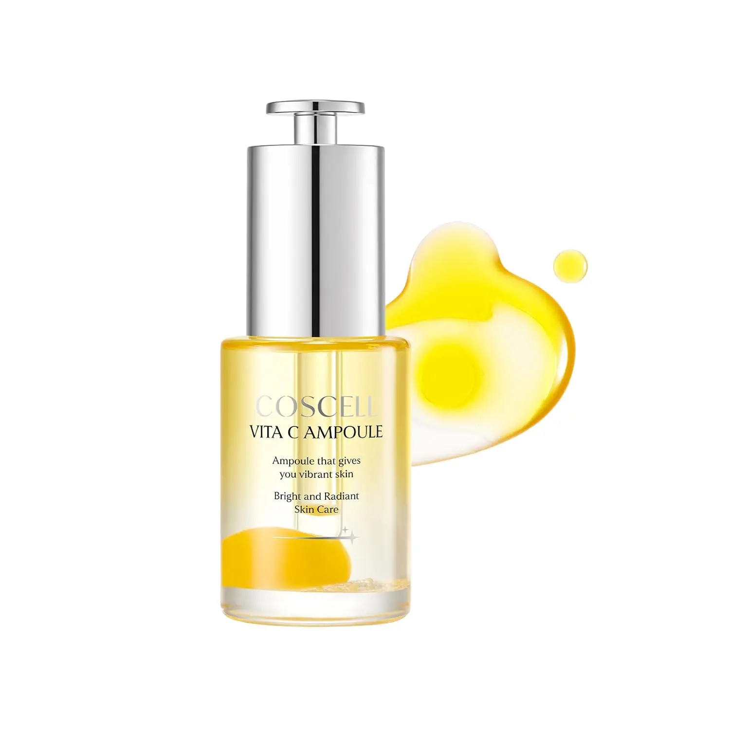 Vita C Ampoule - Hydrating Vitamin C Serum for Dull & Dry Skin | Lightweight Glow Serum for Radiant-Looking Skin | Korean Skin Care,1.01 fl oz (30 ml) Capsule Hyaluronic Moisturizer Brightening