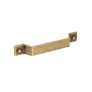 Modern Farmhouse Cabinet Pull – Antique Brass