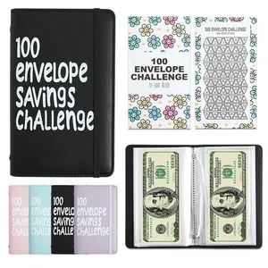 100 Days Couple Challenge Savings Envelope Budget Money Saving Book, Financial Planning Journal for Couples, Essential Savings Tool, Finance Checklist Organizer, Planner Notebook