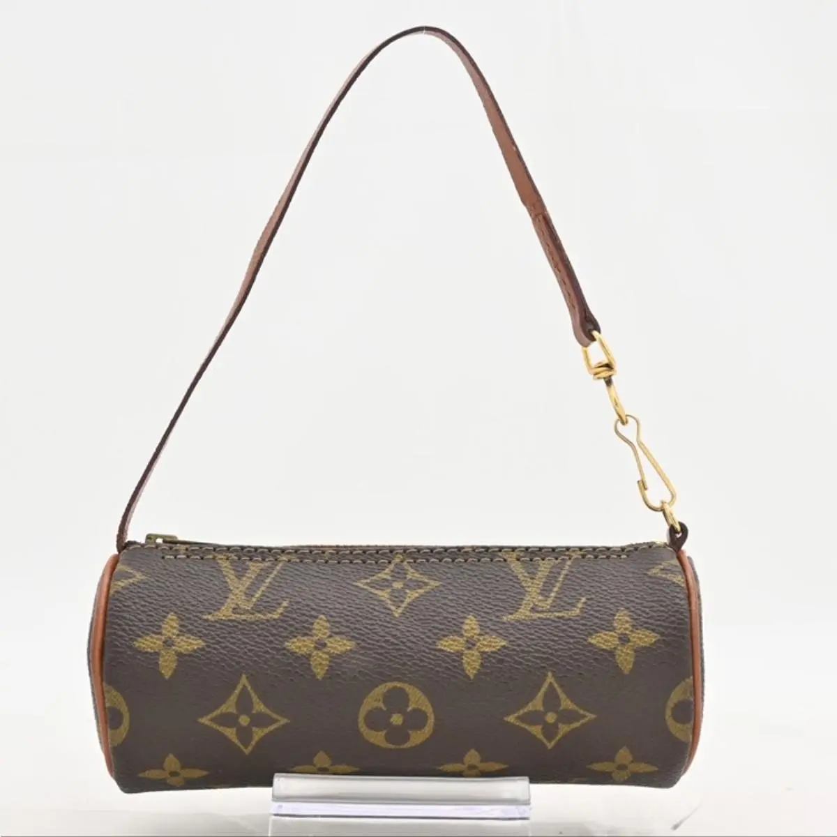 Pre-owned Louis Vuitton As Shown Shoulder Bags Monogram Papillon Mini Pouch Brown lv2127jr