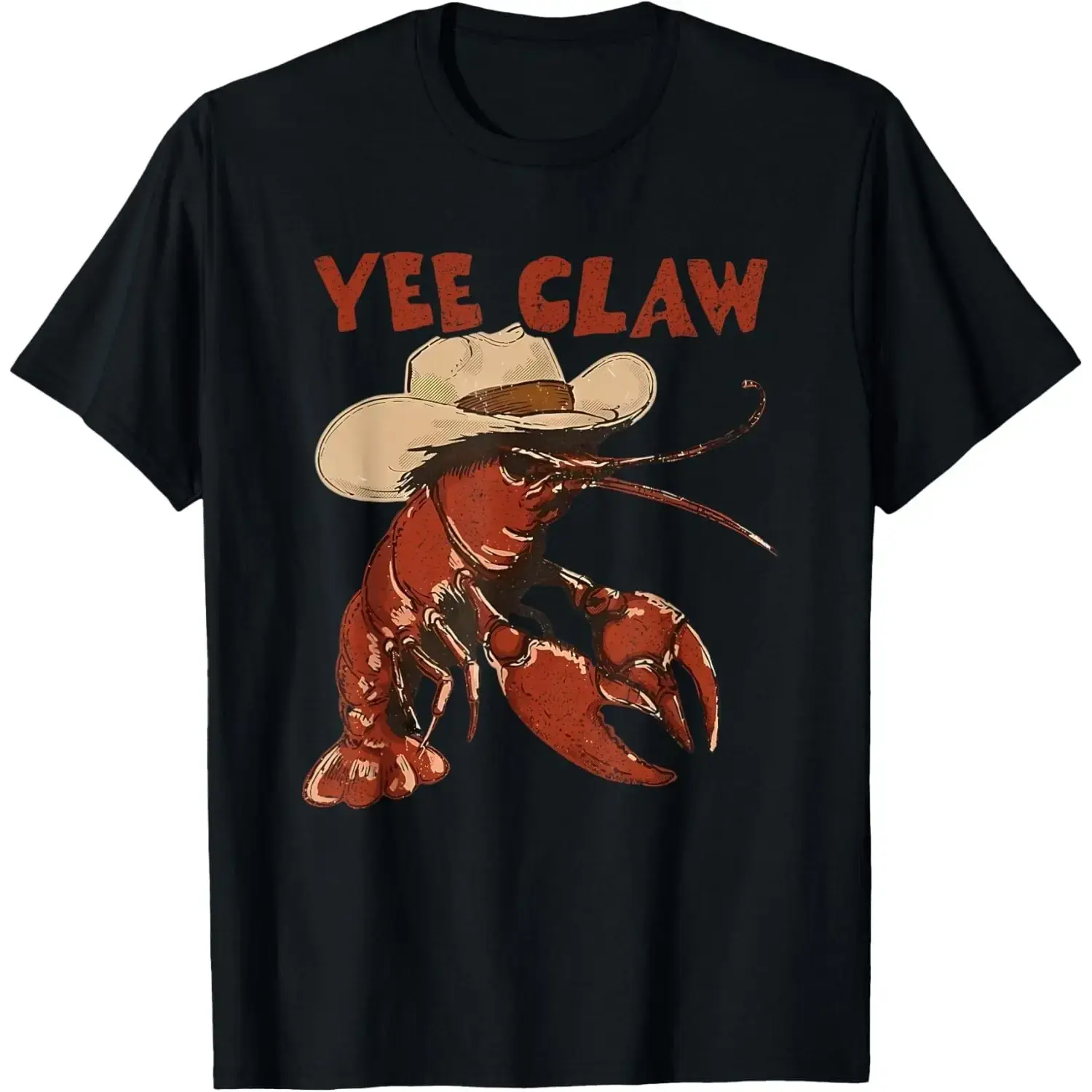 Yee Claw Funny Vintage Crawfish Boil Cajun Seafood Festival unisex T-Shirt