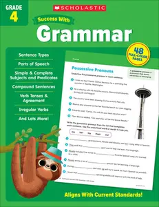 Scholastic Success with Grammar Grade 4 Workbook -- Scholastic Teaching Resources - Paperback