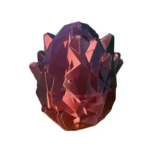 3D Printed Crystal Dragon Egg with Mystery Dragon Best Holiday Fidget Gift for Children and Adults