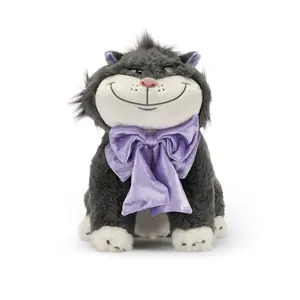 Disney Store Lucifer Plush with Bow – Cinderella – 12 1/4'' – Disney Store Japan