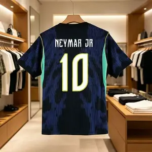 2026 away Blue BLACK #10 Neymar Short SleeveJersey