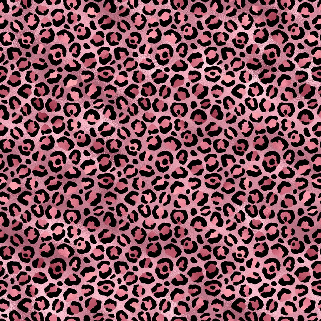 Pink Cheetah Animal Print – 100% Quilting Cotton Fabric by the Yard