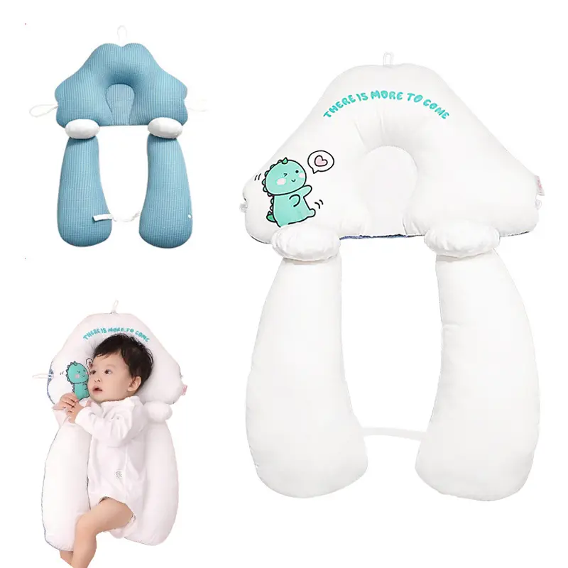 Newborn Wedge Pillow, Baby Bedding Accessory with 45-Degree Adjustable Front-Rear Support for Daily Use, Travel