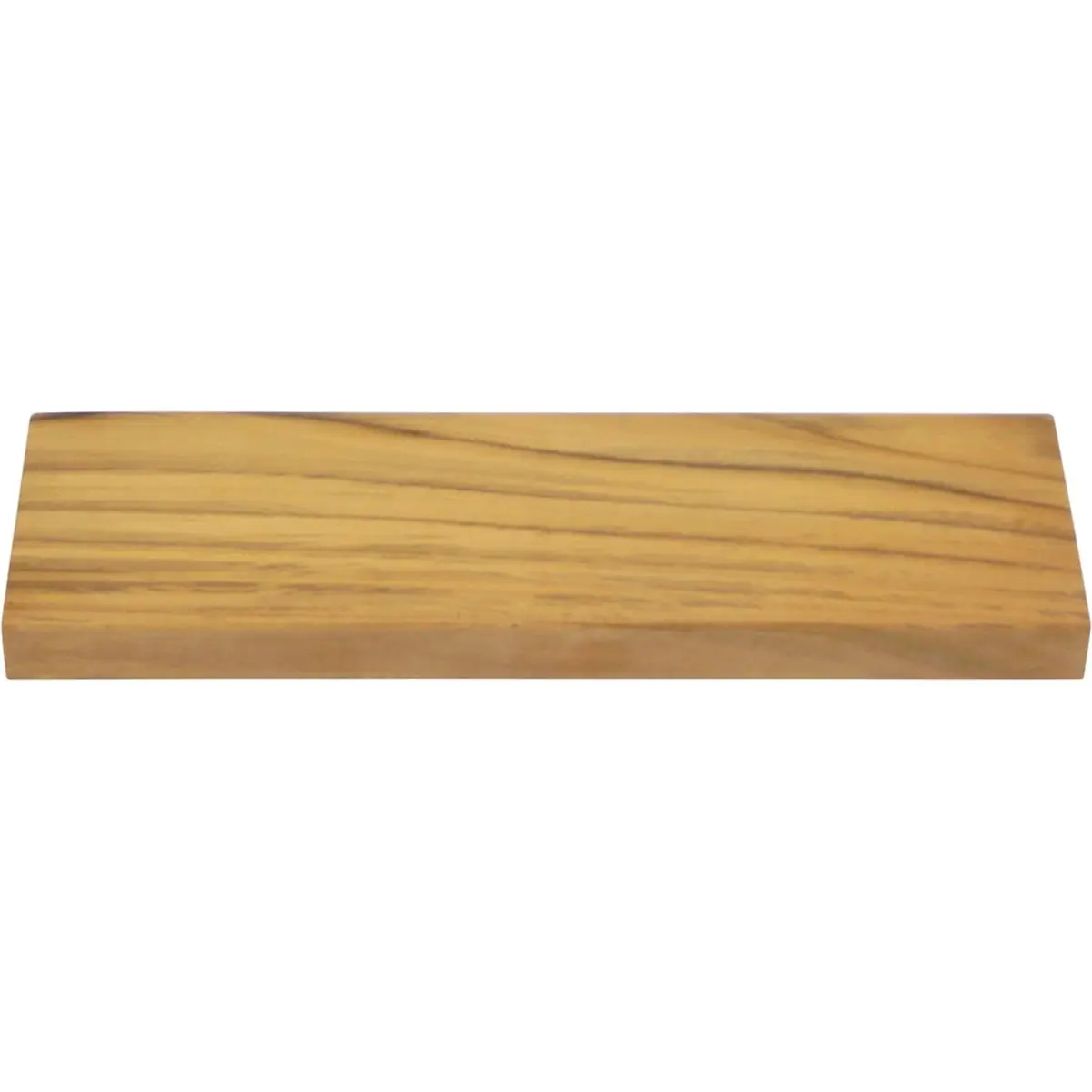 SeaTeak Classic Kiln-Dried Machine-Finished Solid Wood Plantation Teak Lumber Plank with Smooth Edges, 0.88x3-3/4 Inch Widthx12 Inches (1 ft Length) for Boat Protection, Kayaking Water Sports Gear