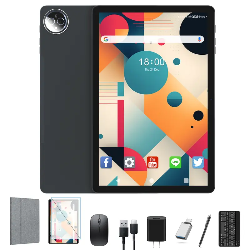 Android Tablet, 11 inch Android 15 Tablet, MTK8786 Octa-Core