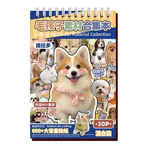 4 Styles Cat & Dog Sticker Books – 30 Sheets 800 Pcs Stickers per Style, Kawaii Aesthetic Stickers for Scrapbooking, Journaling, DIY Crafts & Planners | TikTokShopJumpstartSale