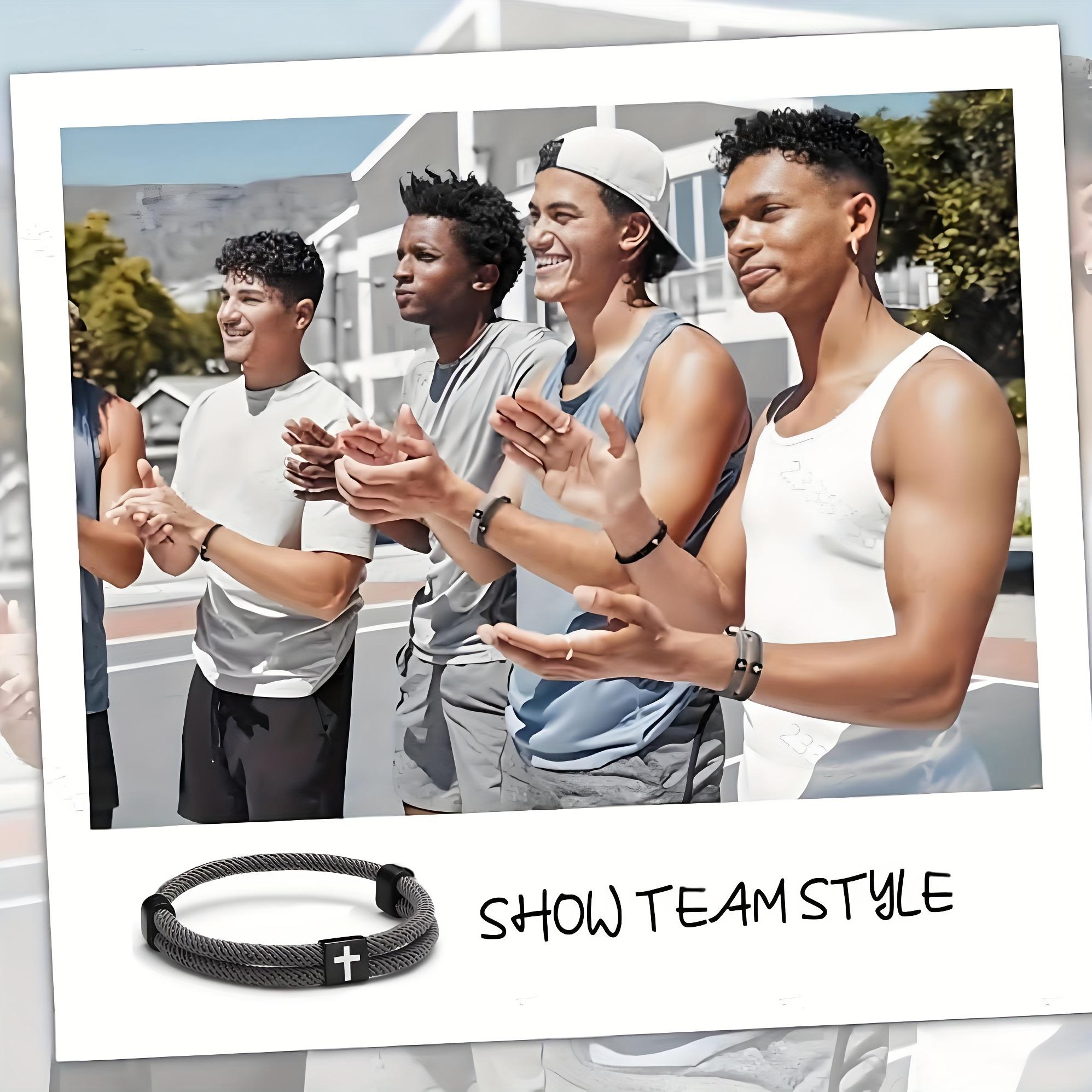 Adjustable Braided Cross-Knot Bracelet for Men Stylish Everyday Wear Ideal Birthday or Anniversary Gift for Boyfriend