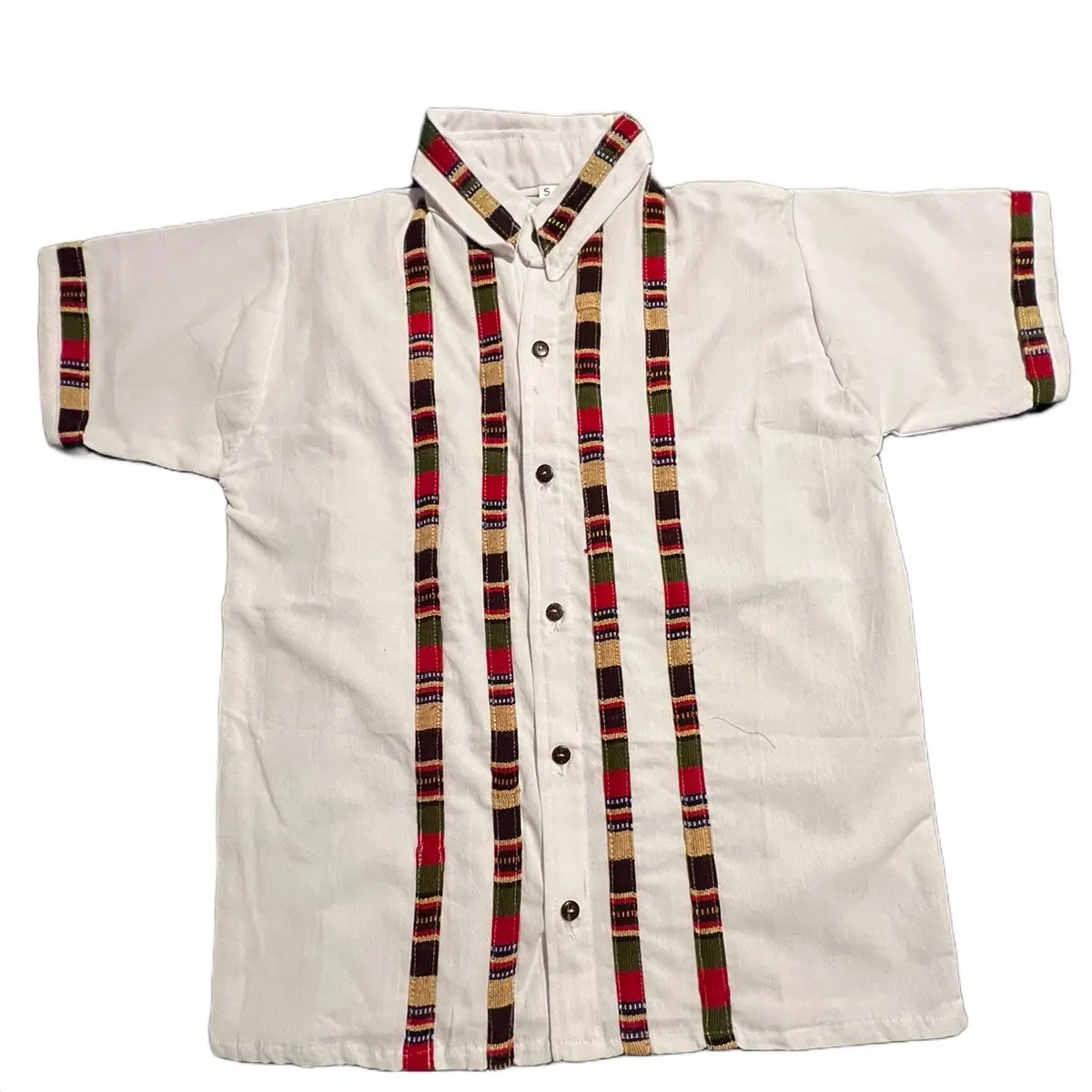 Typical Guatemalan Shirts unisex Menswear Top- Camisa Típica De Guatemala shirt Tropical