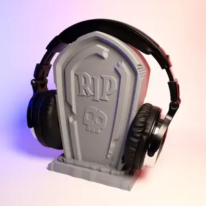 Tombstone Headphone Stand, Tech Accessories, Headset Accessories for Phone & Electronics