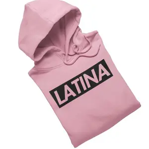 Unisex Latina Cotton-Blend Hoodie with Long sleeves