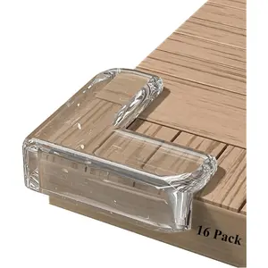 16 Pack Corner Protectors,  Corner Protector Guards, Table Corner Guard & Edge Safety Bumpers to Cover  Furniture & Table Edges