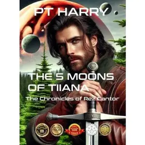 USED-The 5 Moons of Tiiana: The Chronicles of Rez Cantor by P T Harry (Paperback)