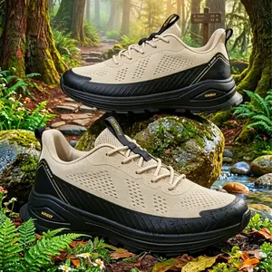 Men's Trail Running Shoes 2.0 - Lightweight Breathable Non Slip Shock Absorbing Sneakers for Hiking Cross Training