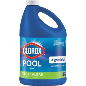 Clorox® Pool&Spa™ Swimming Pool Algaecide and Clarifier, Prevents and Treats Pool Algae, Clears Water, 128 Fl Oz (Pack of 1)