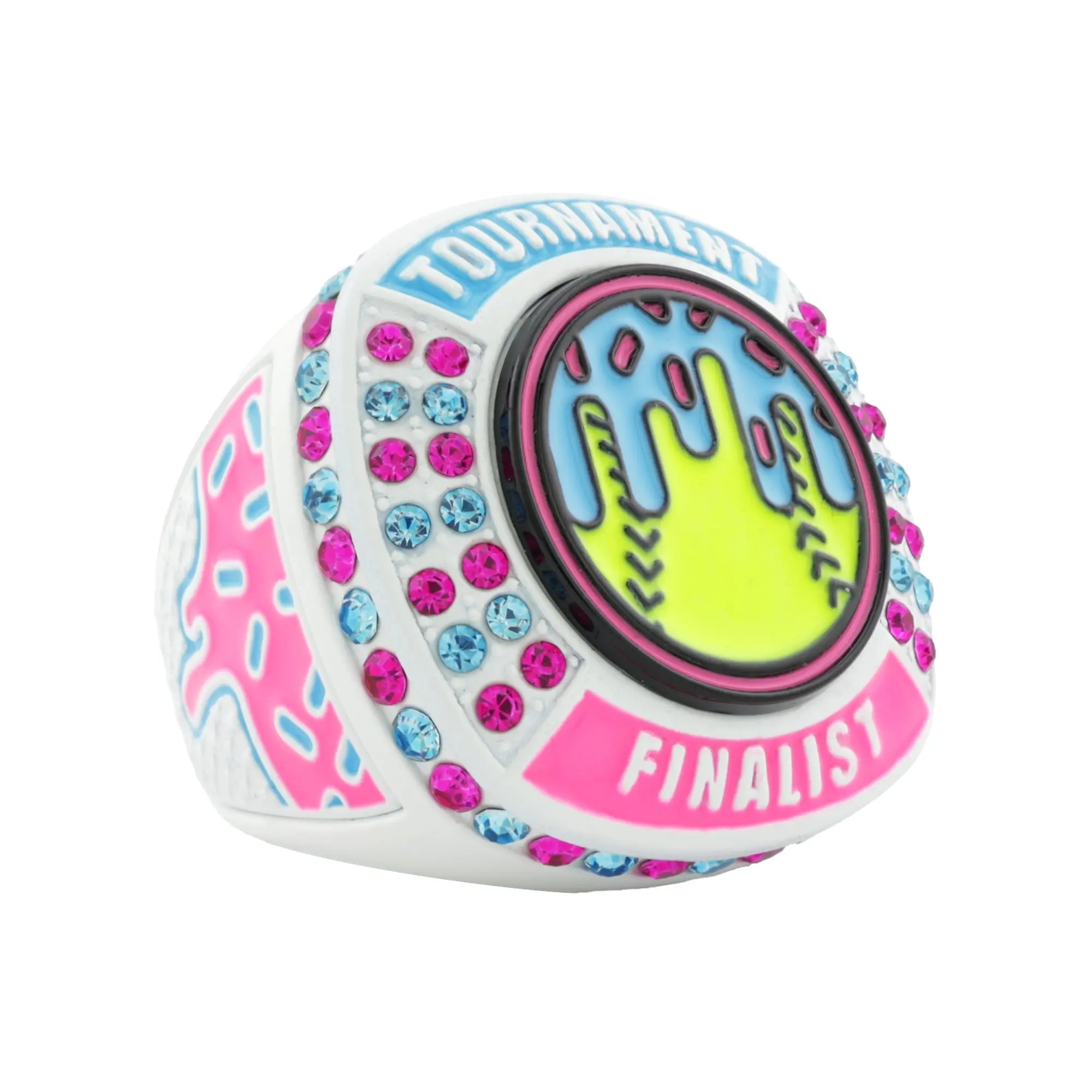 GEN27 Drip Softball White Icy Tournament Finalist Ring