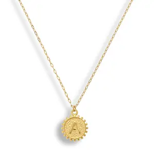 EVRY JEWELS Gold or Silver Plated Women's Hypoallergenic Prized Possession Necklace