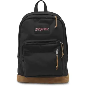 JanSport Right Pack Backpack, Unisex, Black, Laptop Compartment, Shoulder Strap Backpack