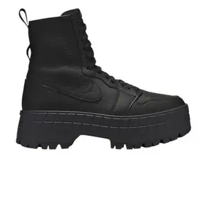 Wmns Air Jordan 1 High Brooklyn 'Triple Black'