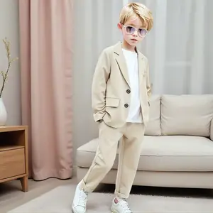 New Children's Suit Set, Boys' Blazer, Stylish Suits for Medium and Large Children
