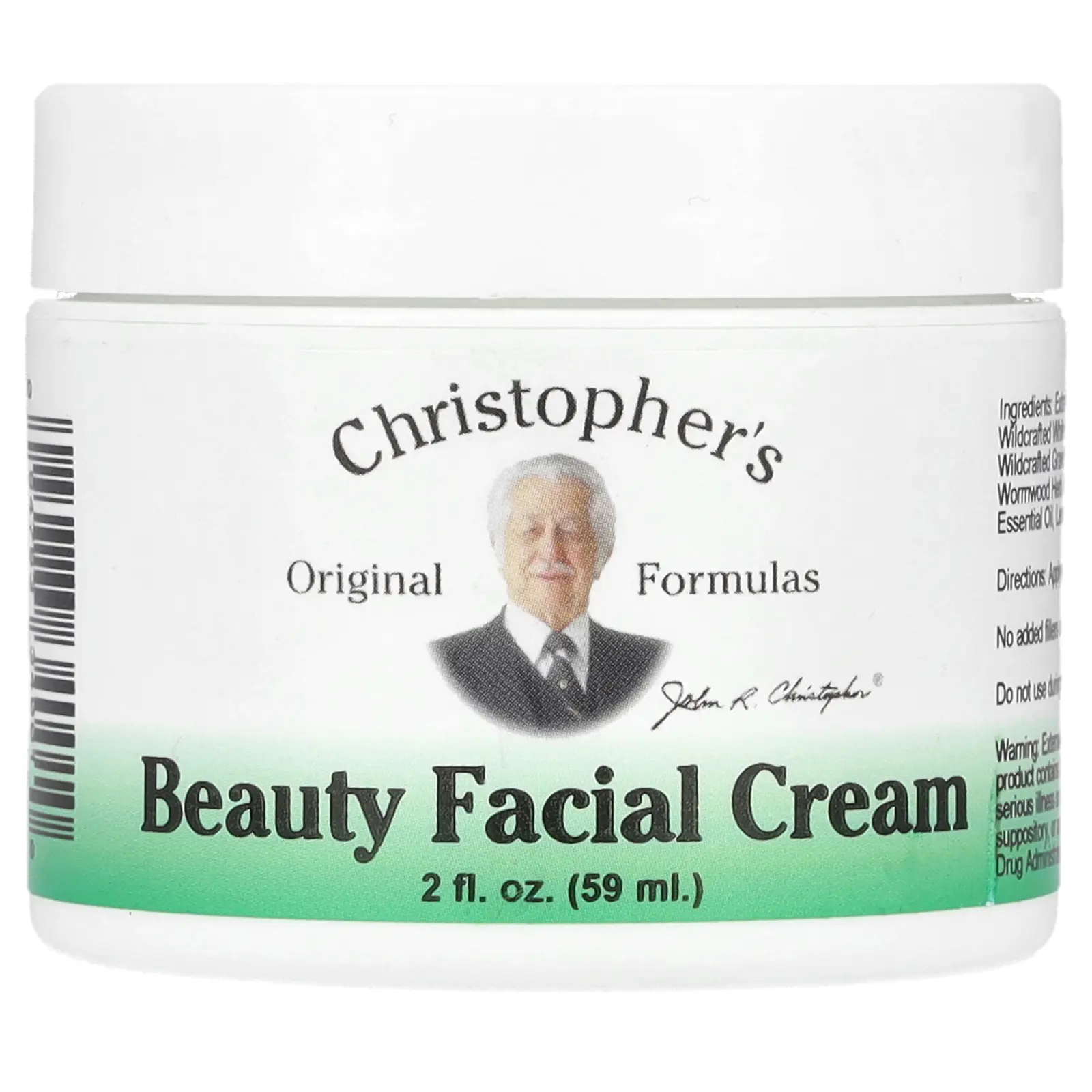 Christopher's Original Formulas Beauty Facial Cream, 2 fl oz (59 ml)