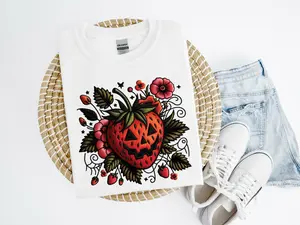 Summer Strawberry Spooky Shirt