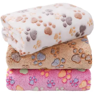 Fleece Dog/Cat Blankets - 3 Pack Super Soft Fluffy Flannel Throws for Pets, 23x16 Inches Fleece Dog/Cat Blankets - 3 Pack Super Soft Fluffy Flannel Throws for Pets, 23x16 Inches